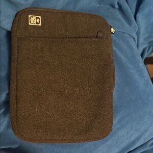 PKG large squishy ipad Sleeve. 2 pockets . Padded 9”x12”